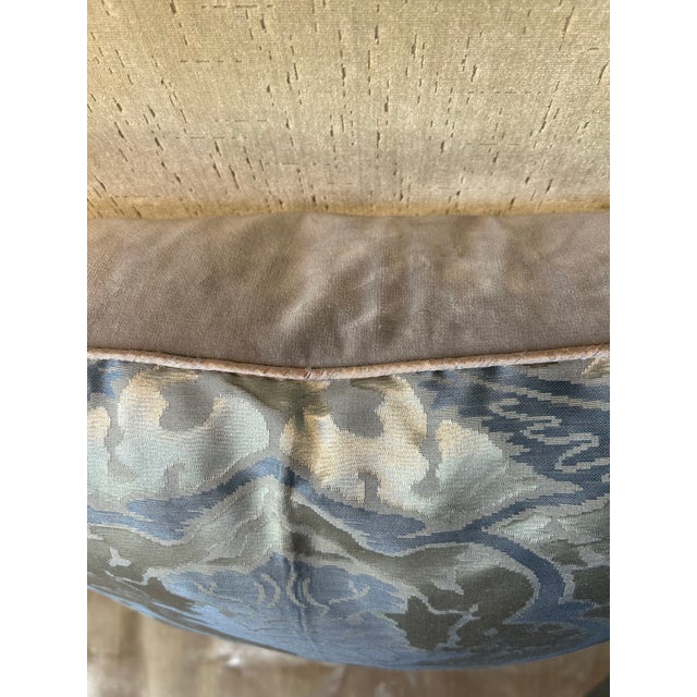 Mary Jane McCarty Designs Luigi Bevilacqua Silk Pillow For Sale - Image 4 of 5