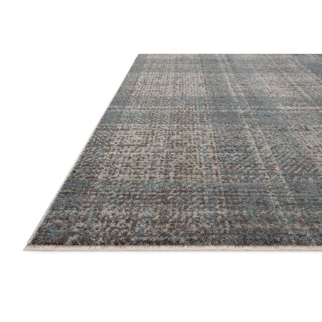 Contemporary Angela Rose x Loloi Ember Denim / Charcoal 2'-3" x 3'-10" Accent Rug For Sale - Image 3 of 8