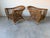 Mid-Century Modern Vintage Boho Coastal Organic Rattan Lounge Chairs – A Pair For Sale - Image 3 of 12