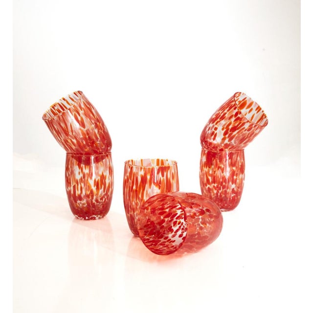 Italian Modern Drinking Set by Maryana Iskra for Ribes, Set of 6 For Sale - Image 7 of 14