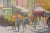 Vibrant Market Scene, 2014, Oil on Canvas, Framed For Sale - Image 6 of 12