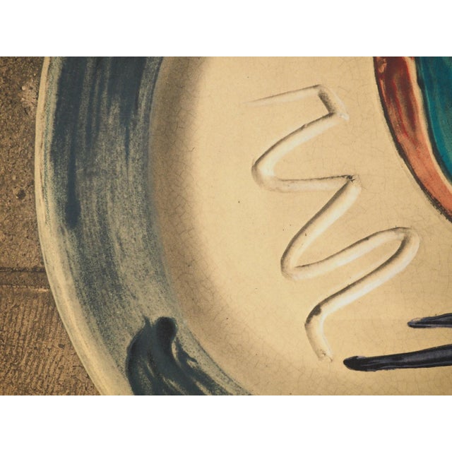 Pablo Picasso, Madoura Ceramic, Colorful Bird, Lithograph For Sale - Image 5 of 6