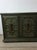 Mid Century Modern Jade Credenza With Unique Brass Hardware For Sale - Image 10 of 18