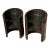 Pair of J. Robert Scott Modernist Macassar Side Tables For Sale