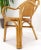 1970s Bendt bamboo rattan desk arm chair For Sale - Image 5 of 13