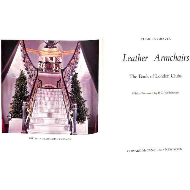 Traditional "Leather Armchairs: A Guide to the Great Clubs of London" 1964 Graves, Charles For Sale - Image 3 of 14