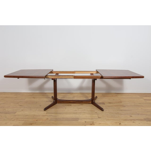 Mid-Century Modern Rosewood Extending Dining Table, Denmark, 1960s For Sale - Image 7 of 18