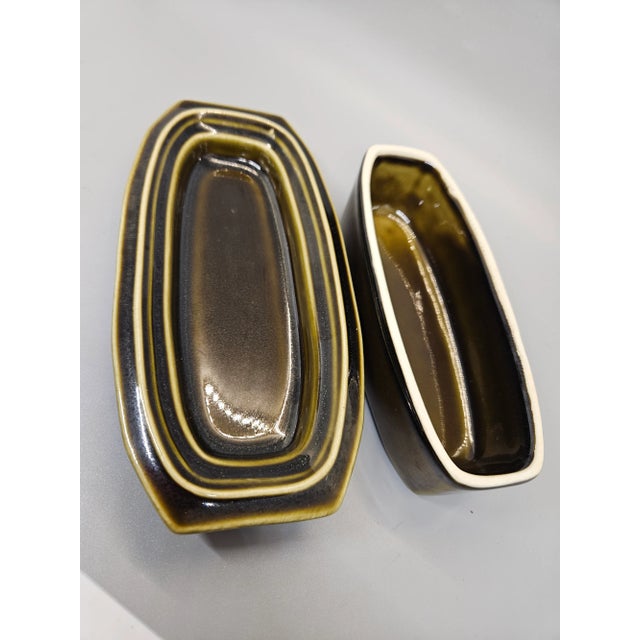 Mid-Century Modern Vintage Heritage Green by Pfaltzgraff For Sale - Image 3 of 4