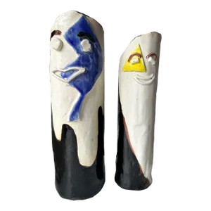 Funny Face Studio Pottery Vases
