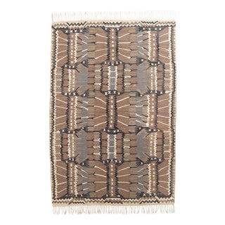 Strålblomman Grå Rug by Barbro Nilsson, 1952 For Sale