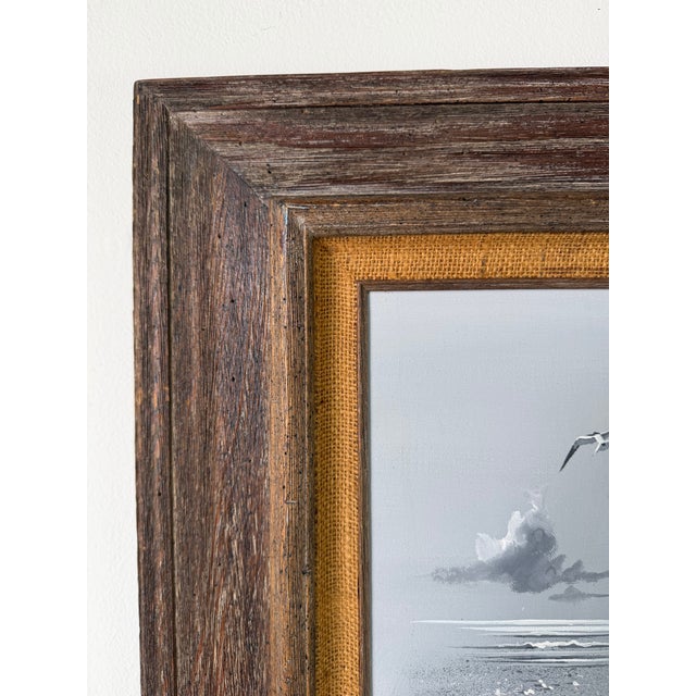 1980s 1980’s Rex Duggar Ocean Seascape Oil on Canvas Painting– Framed For Sale - Image 5 of 11