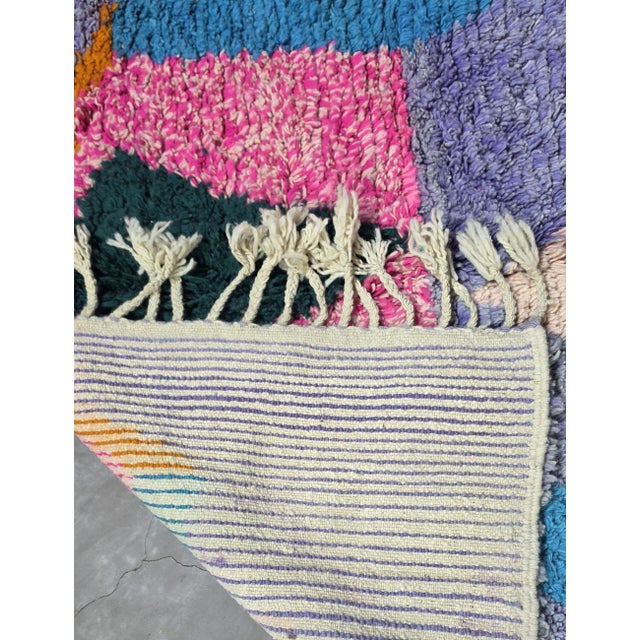 Contemporary Moroccan Modern Area Rug - 9.3 X 6.2 Ft For Sale - Image 3 of 6