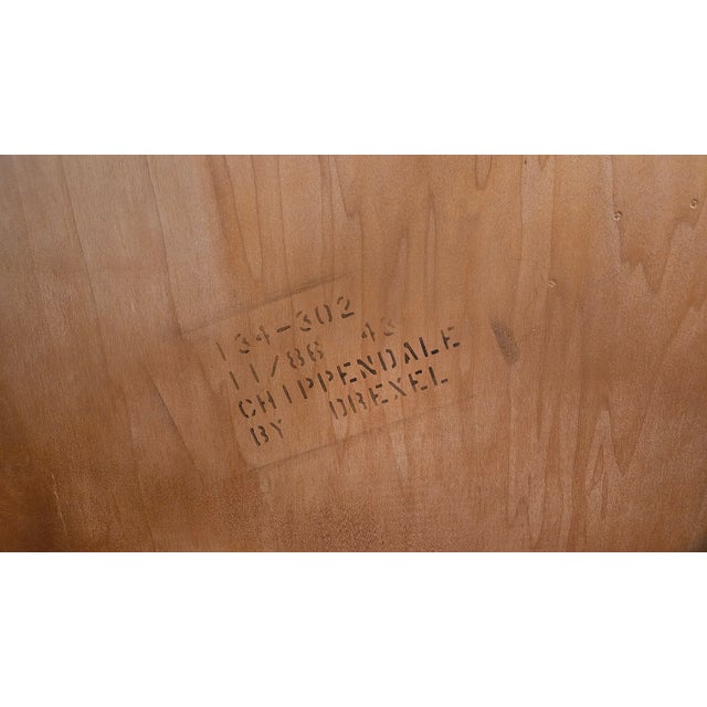 Drexel Drexel Chippendale 1970s Side Table For Sale - Image 4 of 4