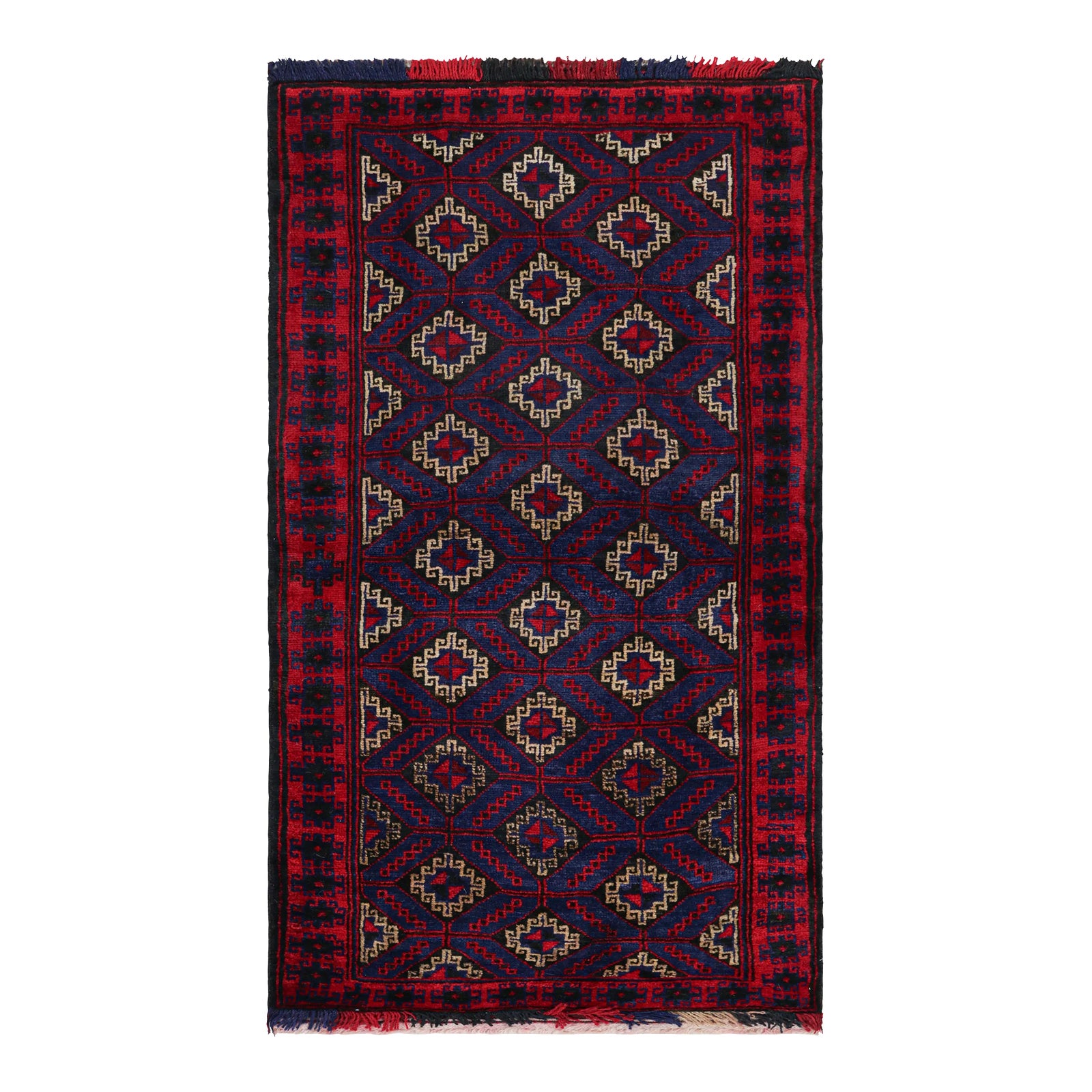 Rug & Kilim’s Modern Classics Tribal Rug in Indigo With Geometric ...