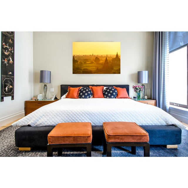 2010s Bagan Myanmar Temple Sunrise Architectural Cityscape Photograph by Richard Silver, 16 x 24 For Sale - Image 5 of 5