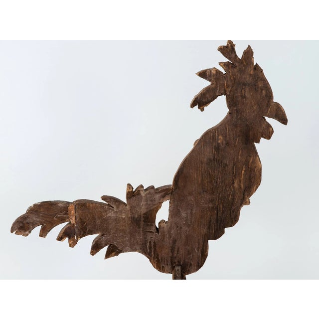 2010s Gilded Fragment Rooster Sculpture For Sale - Image 5 of 12