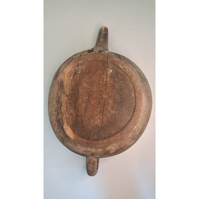 Large Hand-Carved Wood Spouted Vessel, Nuristani Kafiristan Style For Sale - Image 13 of 13