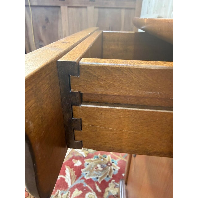 Louis Philippe Style Bedside Tables in Wood, Set of 2 For Sale - Image 6 of 7