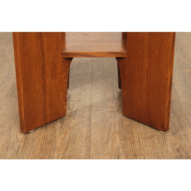 Stickley Mission Collection Oak Argyle Street End Table For Sale - Image 9 of 12