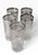 Glass Mid 20th Century Hollywood Regency Silver Overlay Highball Glasses - Set of Five For Sale - Image 7 of 7