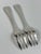 Art Deco Silver-Plated América Cake Forks from Christofle, 1940s, Set of 12 For Sale - Image 9 of 13