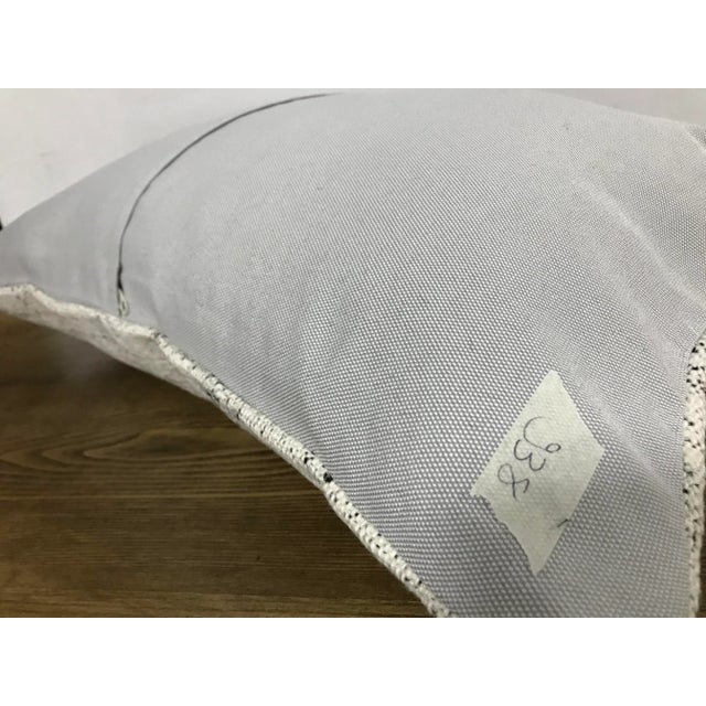 1960s Lumbar Hanmde Pillow Cover For Sale - Image 4 of 6