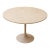 Mid 20th Century Travertine Tulip Dining Table For Sale