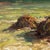 Sesimbra by Sparky LeBold | Oil on canvas Seascape with rocky shoreline and turbulent water For Sale - Image 4 of 5