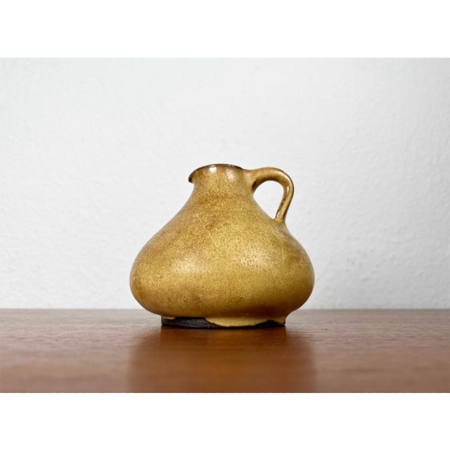 Mid-Century German Studio Pottery Carafe Vase by Janne Reckert-Cordua for Sylt Keramik, 1960s For Sale - Image 17 of 18