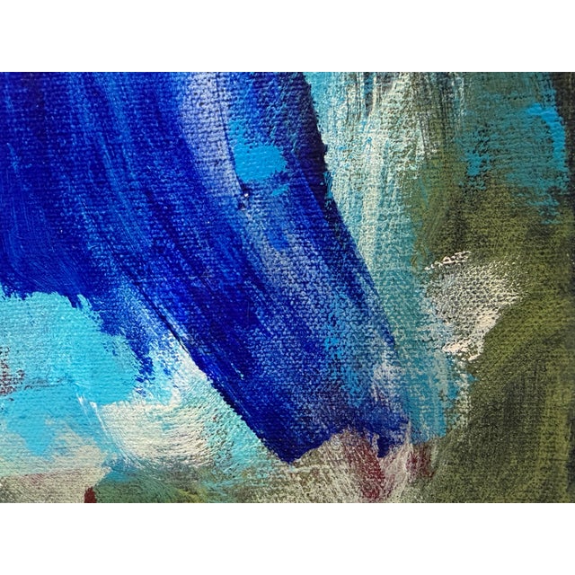 John Fooks Abstract on Canvas Painting, Circa 2025 For Sale - Image 4 of 12