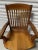 English English Industrial Oak "Captain Chair" or Swivel Chair, Circa 1900's For Sale - Image 3 of 7