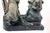 Antique Mirror with Figurines from Goldscheider, 1890s For Sale - Image 12 of 17