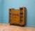 Vintage Art Deco Glazed Oak Bookcase, 1930s For Sale - Image 4 of 11