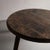 Brutalist Round Oak Coffee Table, Belgium, 1950s For Sale - Image 6 of 11