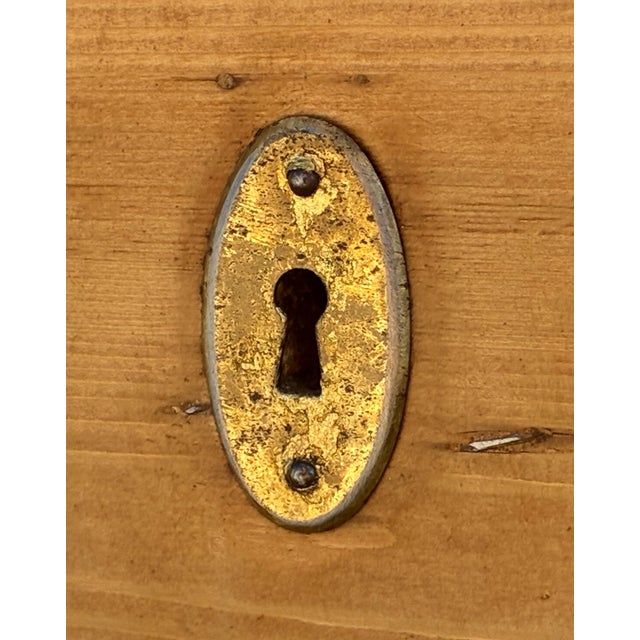 Pine Central European Chest of Four Drawers For Sale - Image 12 of 16