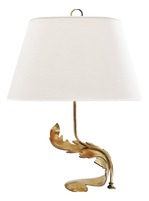 Large Hollywood Regency Table Lamp in Brass, 1970s