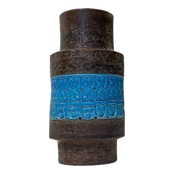 Mid-Century Italian Stoneware Vase by Aldo Londi for Bitossi, 1960s For Sale