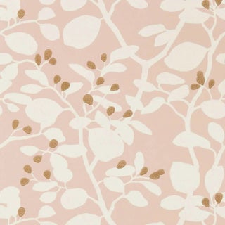Harlequin Ardisia Wallpaper in Positano/Sailcloth/ Gold For Sale
