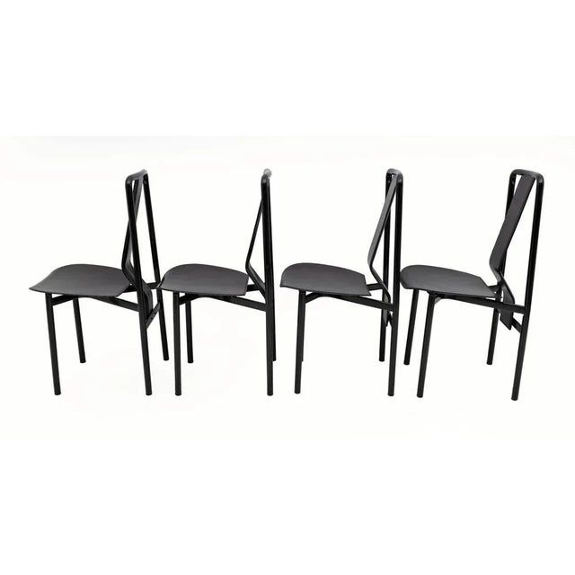 1970s Irma Chairs by Achille Castiglioni for Zanotta, 1970s, Set of 4 For Sale - Image 5 of 11