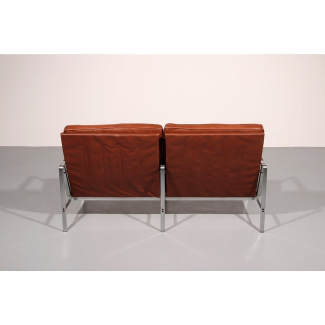 Brown FK6720 Two-Seat Sofa by Fabricius & Kastholm for Kill International, 1960s For Sale - Image 8 of 13