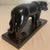 Black Mid Century Modern Vintage Gumps Lion Bookends For Sale - Image 8 of 10