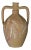 Antique 1920s Rustic Mediterranean Clay Vase For Sale