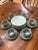 Vintage Longquan Celadon Goldfish China Set- 18 Pieces For Sale - Image 9 of 9