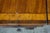 Brown Antique Early 19th C. Regency Flame Mahogany Lyre Base Drop Leaf Sofa Table Desk For Sale - Image 8 of 16