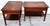 Mersman Mid Century Walnut End Tables Pair MCM For Sale - Image 4 of 12