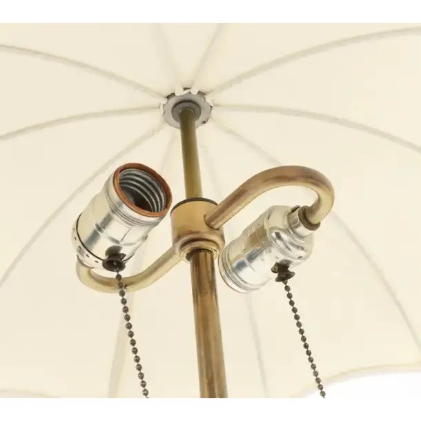 Gilbert Rohde for Mutual Sunset Lamp Company Brass Umbrella Floor Lamp, 1930s For Sale In New York - Image 6 of 8