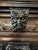 Late 19th Century Antique Napoleon III Ebonized Two Part Cabinet For Sale - Image 5 of 12