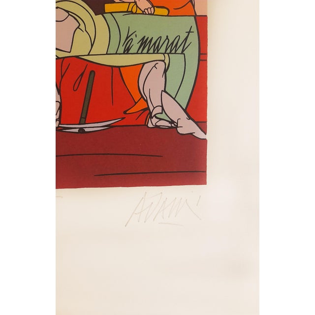 Valerio Adami (1935) Marat, 2010 Lithograph signed and numbered in pencil by the artist. Galileo Editions. Draw: 30 The...