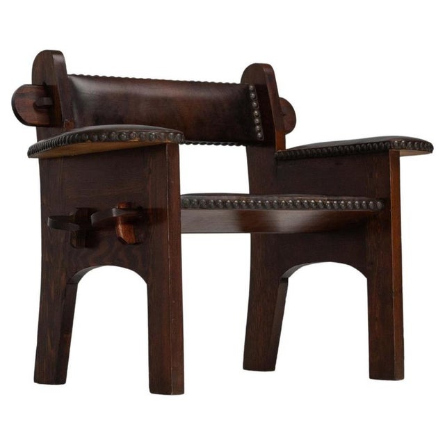 Armchair by Ernesto Valabrega, Italy, 1950 For Sale - Image 18 of 18