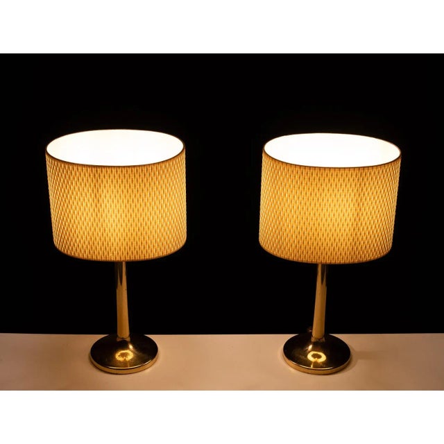Brass Table Lamps from Sölken Leuchten, Germany, 1970s, Set of 2 For Sale - Image 4 of 10